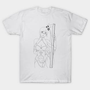 Litchi line art T-Shirt